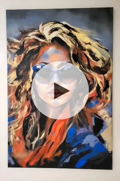 ArteDiAlina.com painting: Hidden Tears